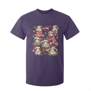 Funny Santa Cavy Squad T Shirt For Kid Christmas Guinea Pig Gift TS12 Purple Print Your Wear