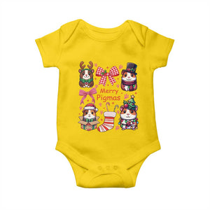 Merry Pigmas Baby Onesie Funny Guinea Pig Cavy Lover Holiday Gift TS12 Daisy Print Your Wear