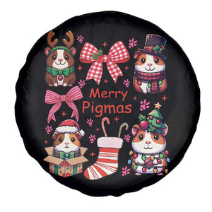 Merry Pigmas Spare Tire Cover Funny Guinea Pig Cavy Lover Holiday Gift TS12 Print Your Wear