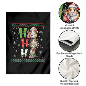 Funny Guinea Pig Ho Ho Ho Ugly Christmas Sweater Garden Flag Cute Pet Lover TS12 Print Your Wear