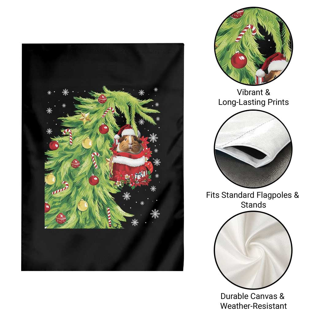 Funny Christmas Guinea In Green Hand Naughty Garden Flag Cute Pet Lover Gift TS12 Print Your Wear
