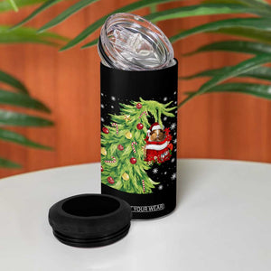 Funny Christmas Guinea In Green Hand Naughty 4 in 1 Can Cooler Tumbler Cute Pet Lover Gift TS12 Print Your Wear