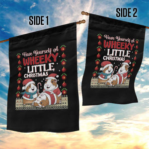 Have Yourself A Wheeky Little Christmas Garden Flag Funny Guinea Pig Lover TS12 Print Your Wear