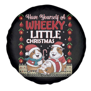 Have Yourself A Wheeky Little Christmas Spare Tire Cover Funny Guinea Pig Lover TS12 Print Your Wear