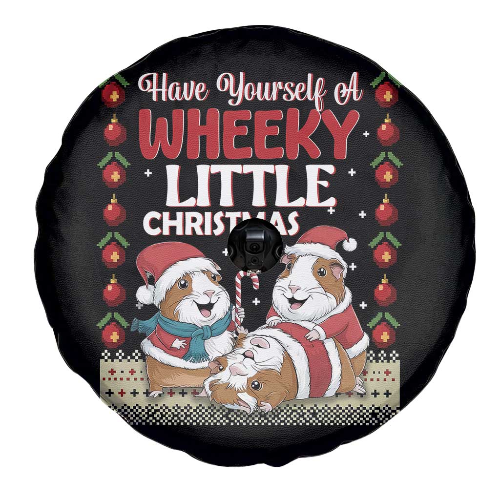 Have Yourself A Wheeky Little Christmas Spare Tire Cover Funny Guinea Pig Lover TS12 Print Your Wear