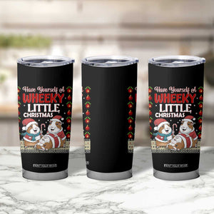Have Yourself A Wheeky Little Christmas Tumbler Cup Funny Guinea Pig Lover TS12 Print Your Wear