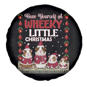 Christmas Guinea Pig Lover Spare Tire Cover Have Yourself A Wheeky Little TS12 Print Your Wear
