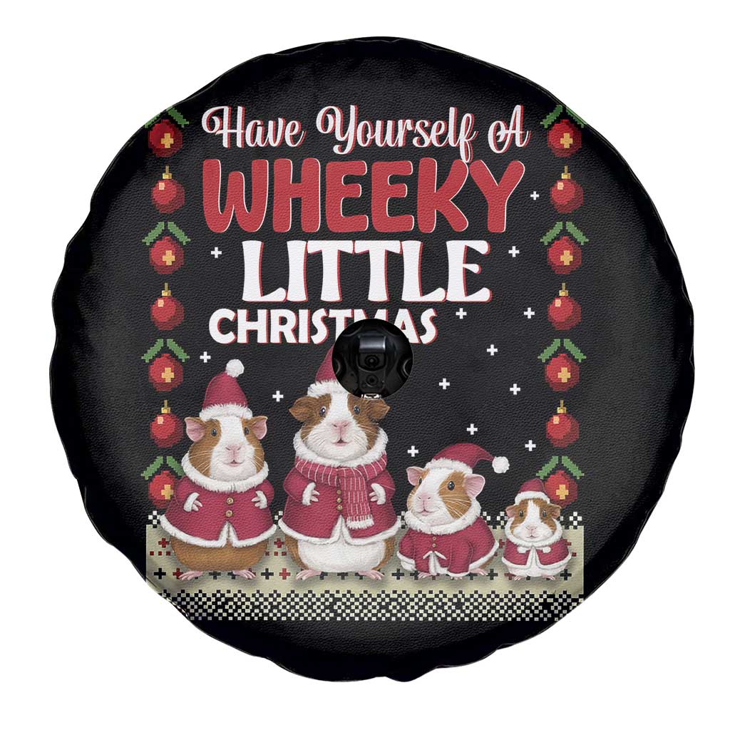 Christmas Guinea Pig Lover Spare Tire Cover Have Yourself A Wheeky Little TS12 Print Your Wear