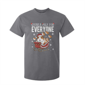 Christmas Guinea Pigs For Everyone T Shirt For Kid Funny Cavy Lover Gift TS12 Charcoal Print Your Wear