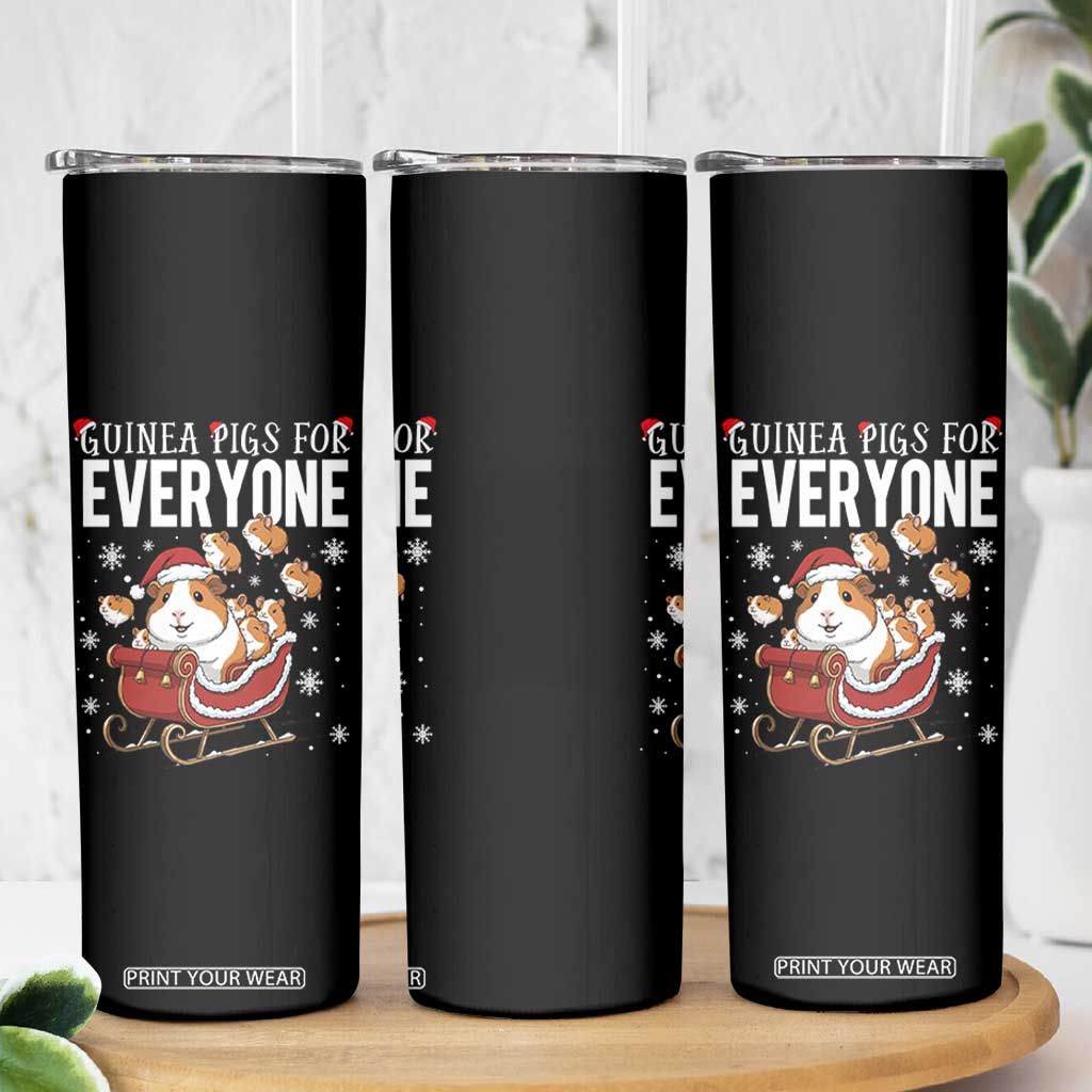 Christmas Guinea Pigs For Everyone Skinny Tumbler Funny Cavy Lover Gift TS12 Print Your Wear