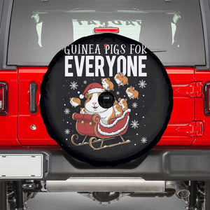 Christmas Guinea Pigs For Everyone Spare Tire Cover Funny Cavy Lover Gift TS12 Black Print Your Wear
