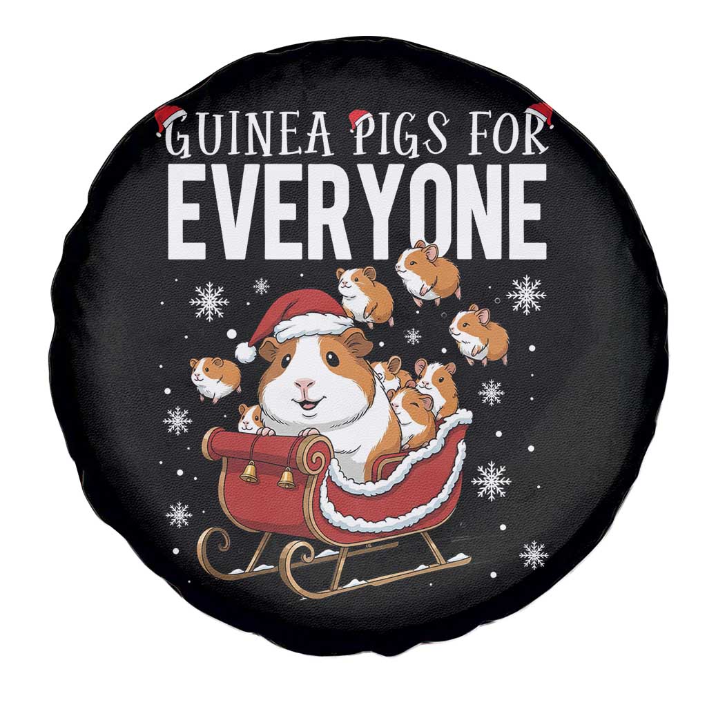 Christmas Guinea Pigs For Everyone Spare Tire Cover Funny Cavy Lover Gift TS12 Print Your Wear