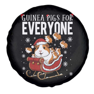 Christmas Guinea Pigs For Everyone Spare Tire Cover Funny Cavy Lover Gift TS12 Print Your Wear