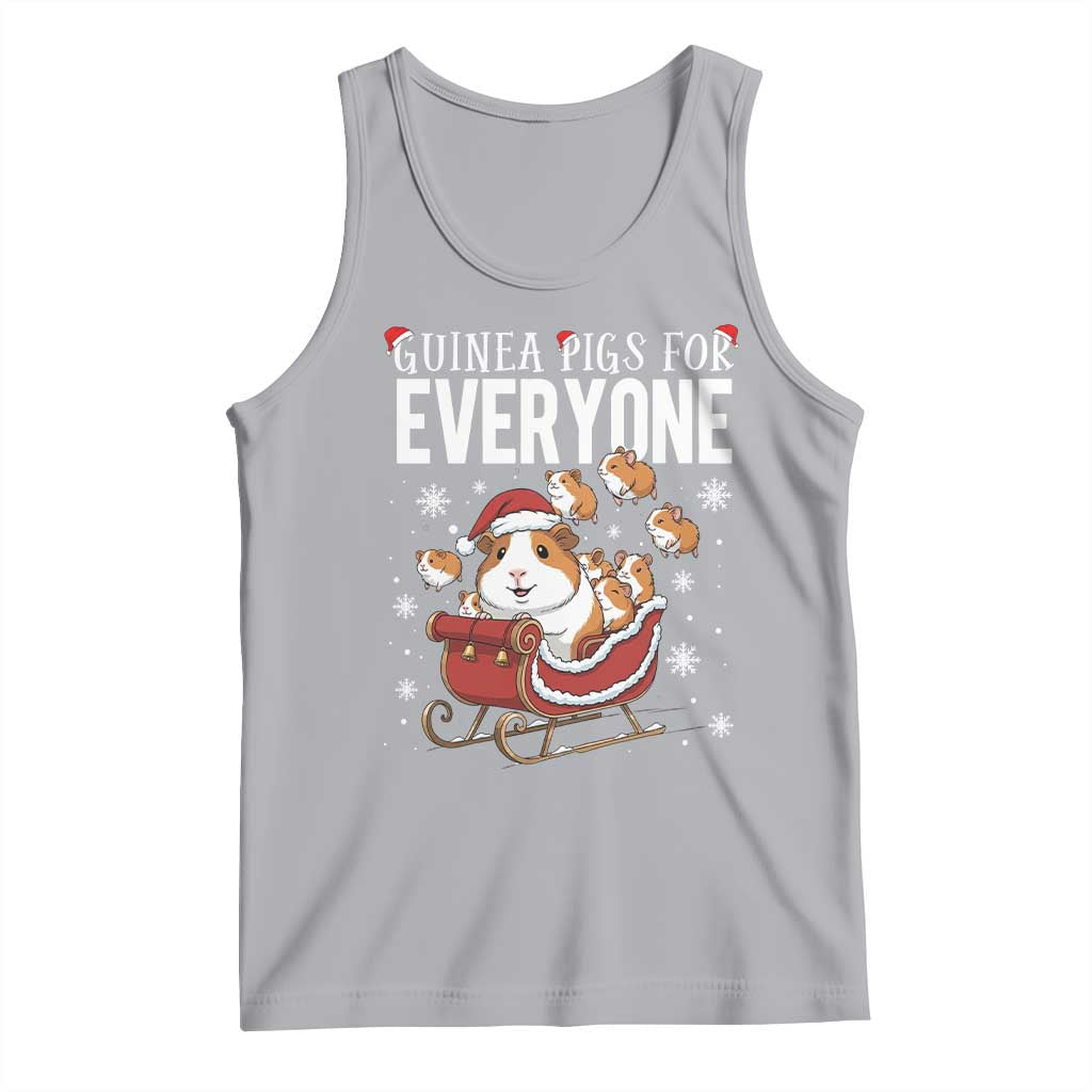 Christmas Guinea Pigs For Everyone Tank Top Funny Cavy Lover Gift TS12 Athletic Heather Print Your Wear