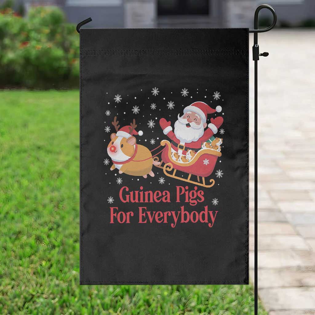 Guinea Pigs For Everybody Garden Flag Funny Xmas Gift TS12 Print Your Wear