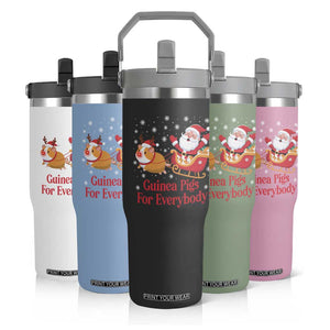 Guinea Pigs For Everybody Flip Straw Tumbler Funny Xmas Gift TS12 Print Your Wear