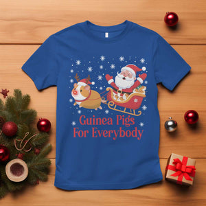 Guinea Pigs For Everybody T Shirt Funny Xmas Gift TS12 Royal Blue Print Your Wear