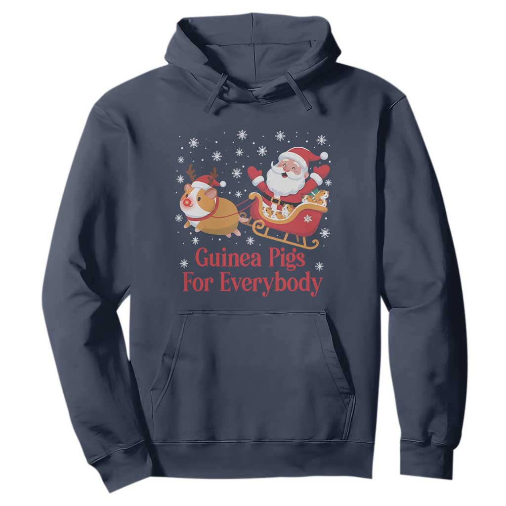 Guinea Pigs For Everybody Hoodie Funny Xmas Gift TS12 Navy Print Your Wear