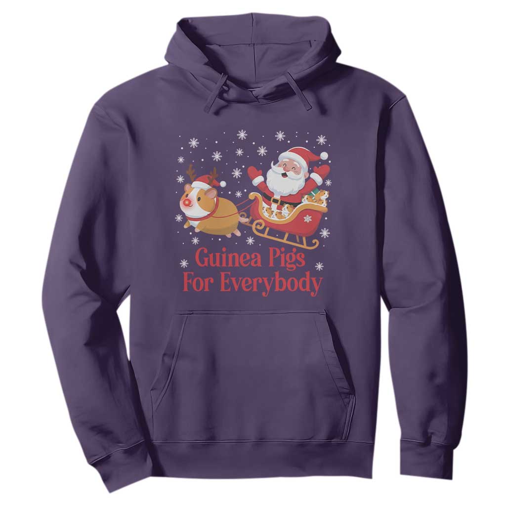 Guinea Pigs For Everybody Hoodie Funny Xmas Gift TS12 Purple Print Your Wear