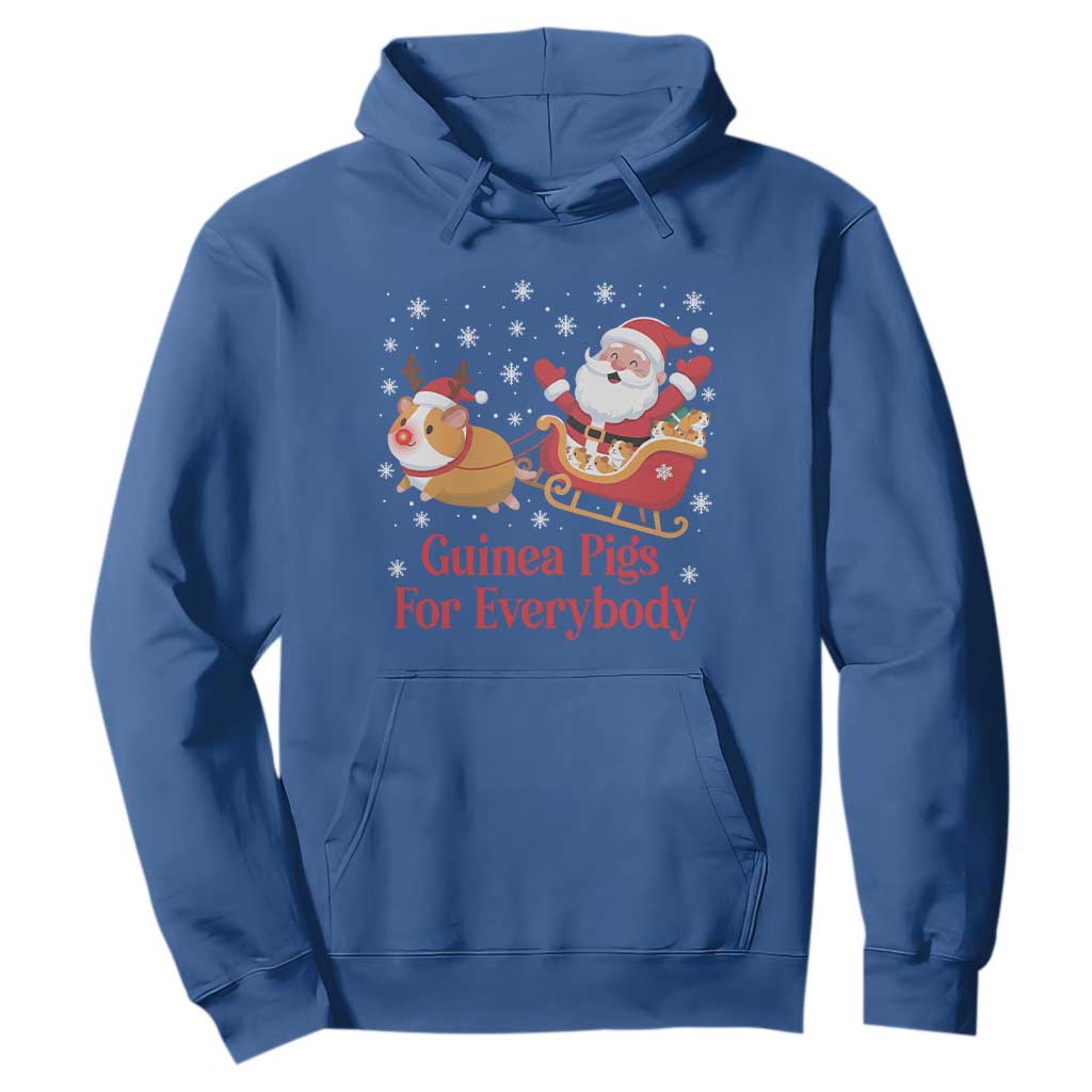 Guinea Pigs For Everybody Hoodie Funny Xmas Gift TS12 Royal Blue Print Your Wear
