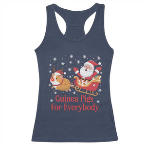 Guinea Pigs For Everybody Racerback Tank Top Funny Xmas Gift TS12 Navy Print Your Wear