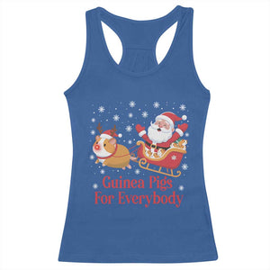 Guinea Pigs For Everybody Racerback Tank Top Funny Xmas Gift TS12 Royal Blue Print Your Wear
