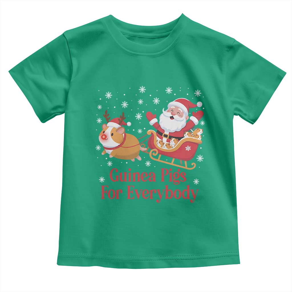 Guinea Pigs For Everybody Toddler T Shirt Funny Xmas Gift TS12 Irish Green Print Your Wear
