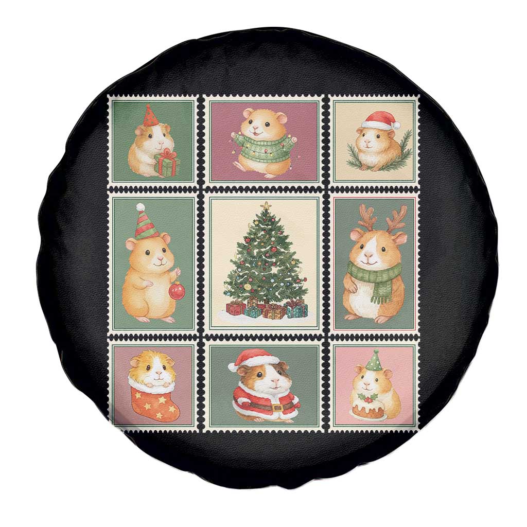 Tis The Season To Be Wheeky Spare Tire Cover Christmas Guinea Pig Gift TS12 Print Your Wear