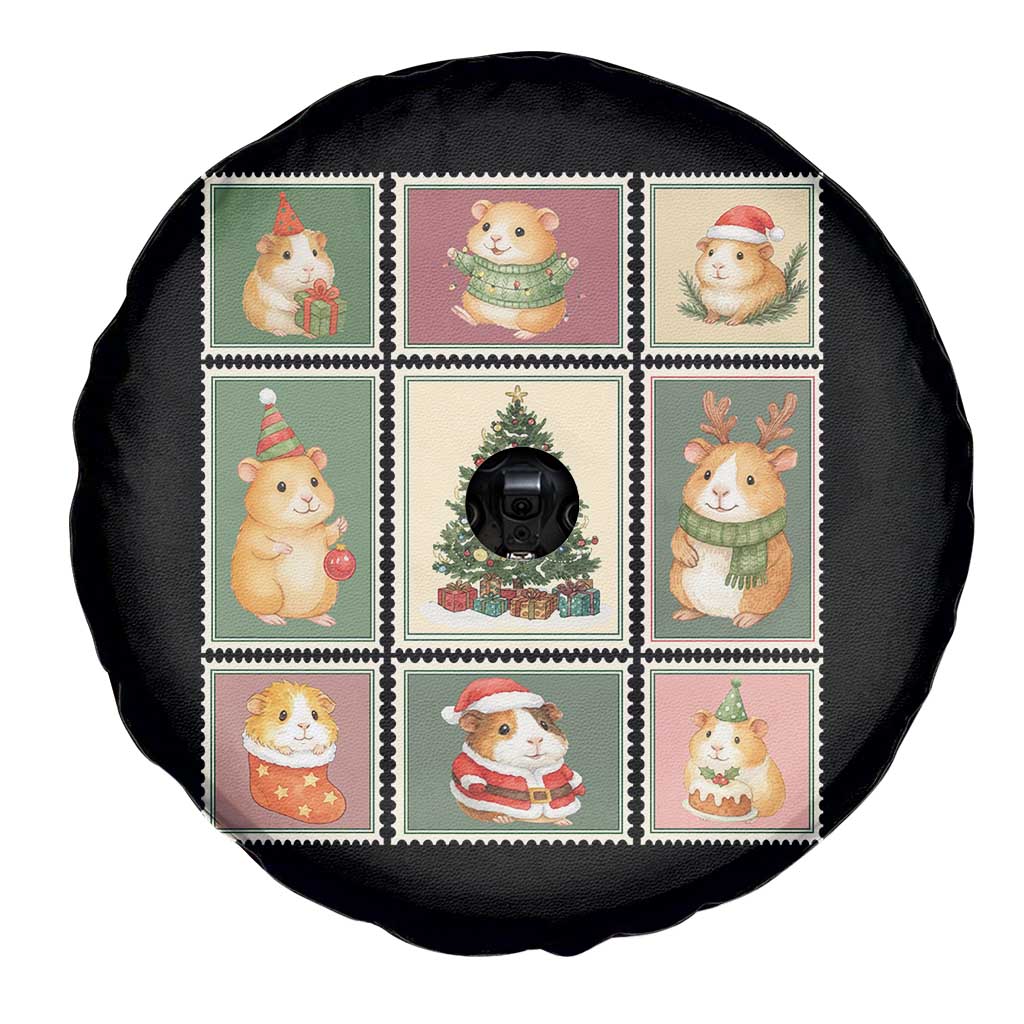 Tis The Season To Be Wheeky Spare Tire Cover Christmas Guinea Pig Gift TS12 Print Your Wear