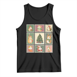 Tis The Season To Be Wheeky Tank Top Christmas Guinea Pig Gift TS12 Black Print Your Wear