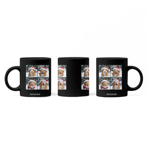 Funny Guinea Pig With Santa Hat Photobooth Coffee Mug Christmas Gift TS12 Print Your Wear