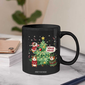 Wheek Wheek Guinea Pig Christmas Outfit Coffee Mug Cavy Lover Gift TS12 Print Your Wear