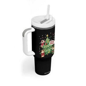 Wheek Wheek Guinea Pig Christmas Outfit Tumbler With Handle Cavy Lover Gift TS12 Print Your Wear