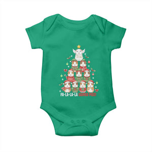Fa La La La Guinea Pigs Baby Onesie Funny Christmas Cavy Lover Gift TS12 Irish Green Print Your Wear