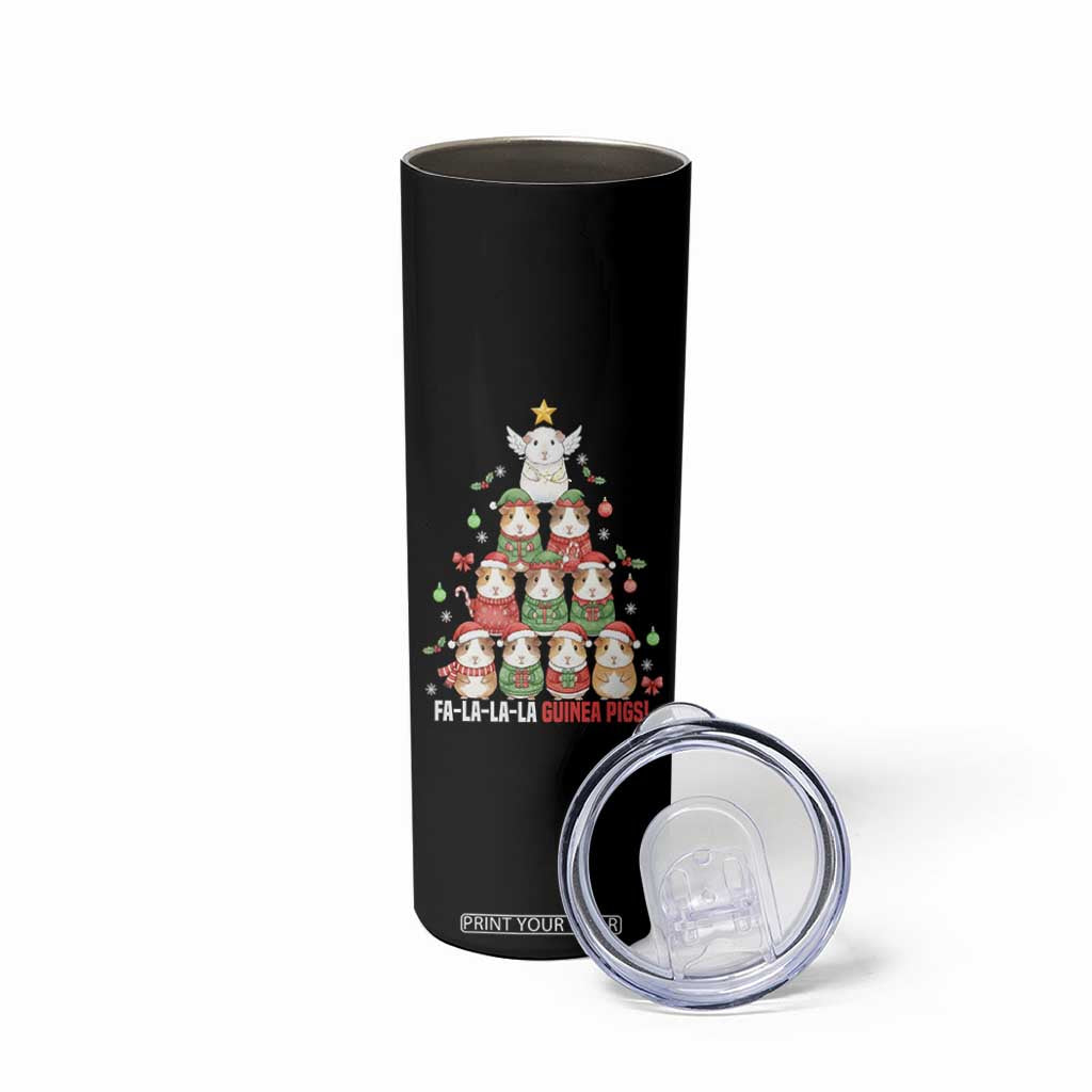 Fa La La La Guinea Pigs Skinny Tumbler Funny Christmas Cavy Lover Gift TS12 Print Your Wear