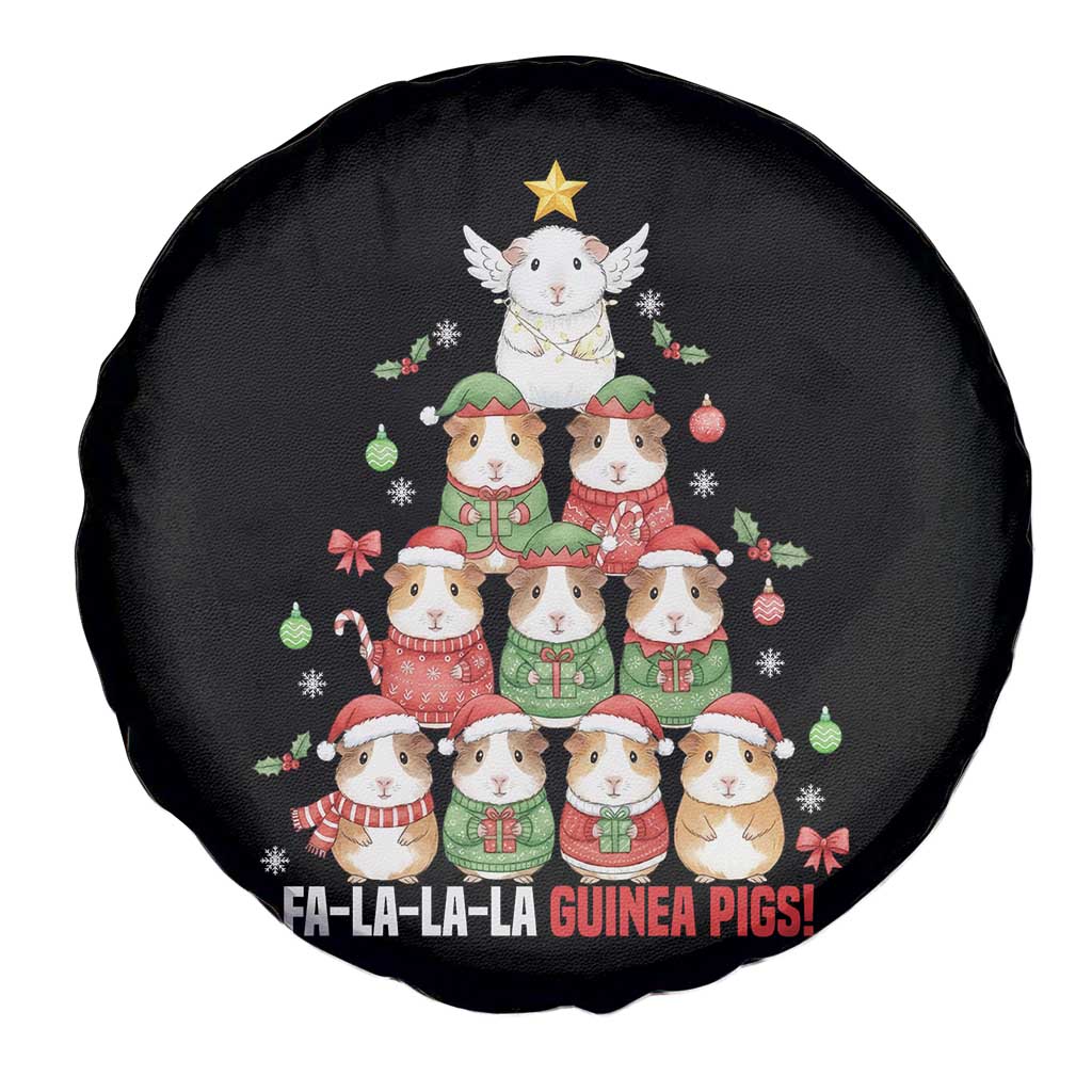 Fa La La La Guinea Pigs Spare Tire Cover Funny Christmas Cavy Lover Gift TS12 Print Your Wear