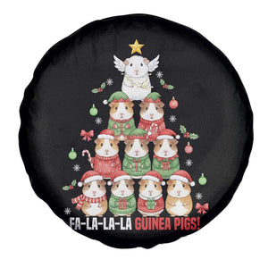 Fa La La La Guinea Pigs Spare Tire Cover Funny Christmas Cavy Lover Gift TS12 Print Your Wear