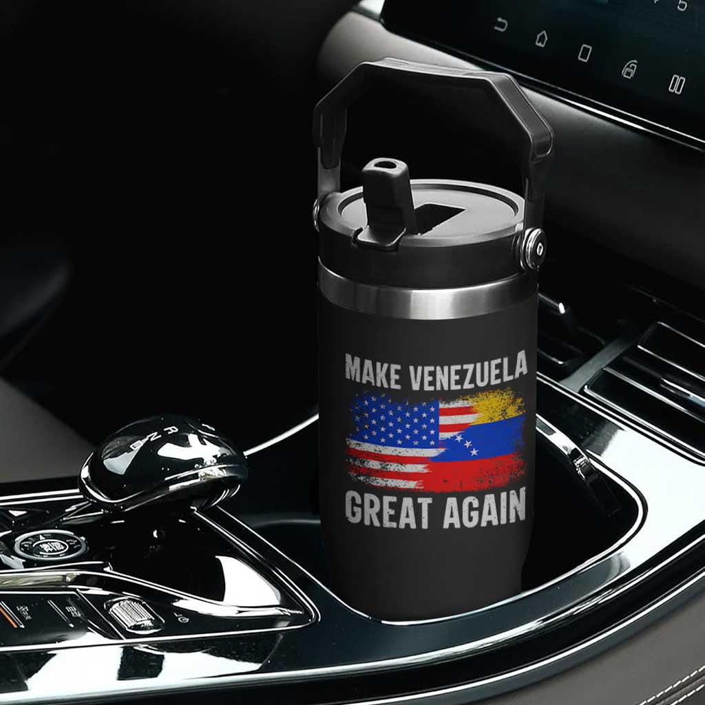 Make Venezuela Great Again Flip Straw Tumbler Political Gift TS12 Print Your Wear