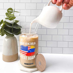 Make Venezuela Great Again Glass Can Political Gift TS12 Print Your Wear