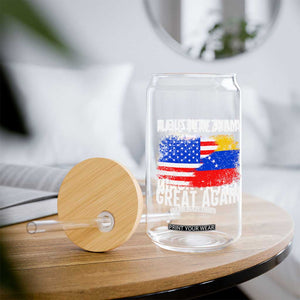 Make Venezuela Great Again Glass Can Political Gift TS12 Print Your Wear