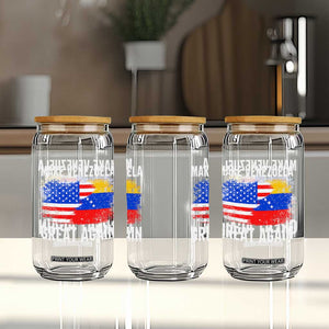 Make Venezuela Great Again Glass Can Political Gift TS12 Print Your Wear