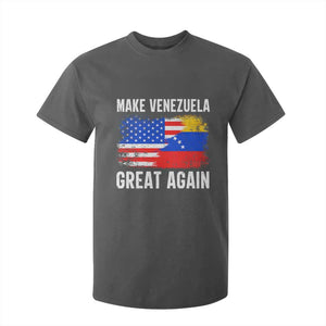 Make Venezuela Great Again T Shirt For Kid Political Gift TS12 Dark Heather Print Your Wear