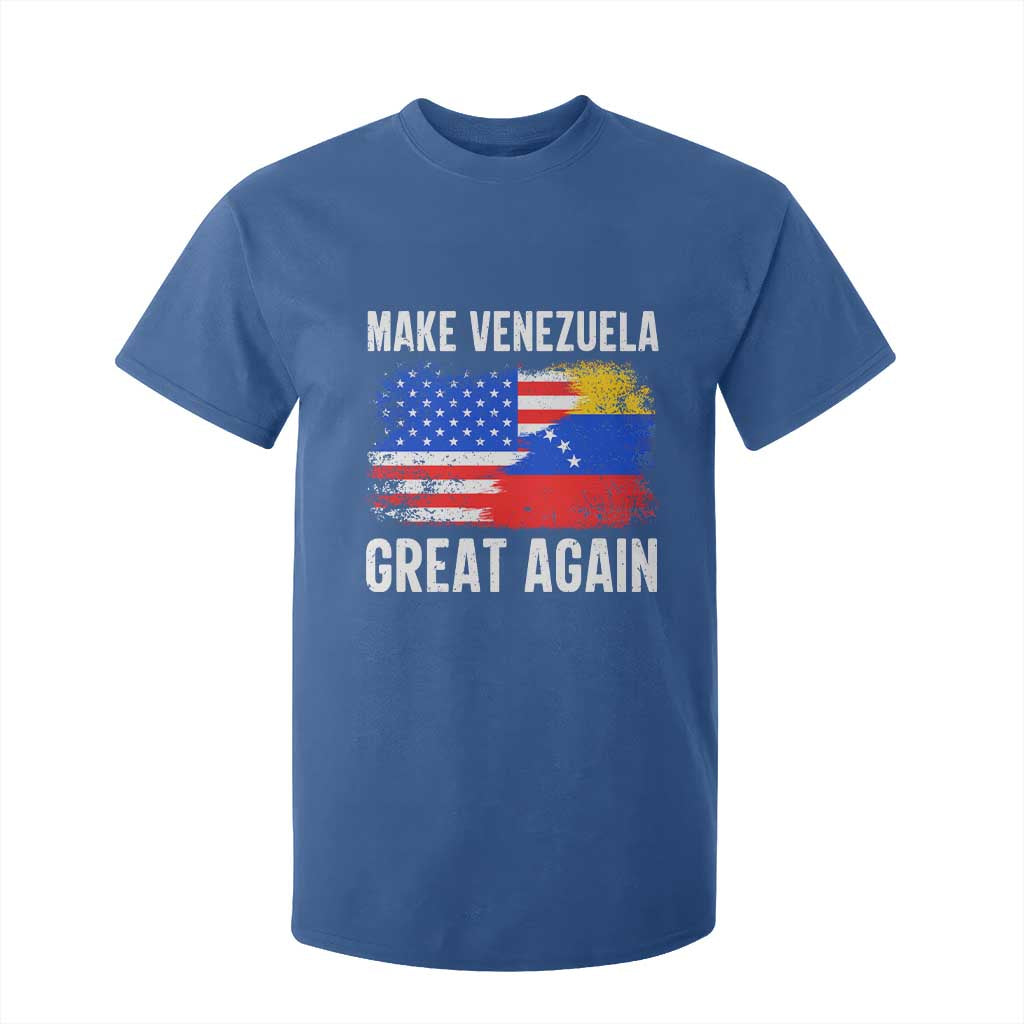Make Venezuela Great Again T Shirt For Kid Political Gift TS12 Royal Blue Print Your Wear