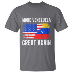 Make Venezuela Great Again T Shirt Political Gift TS12 Charcoal Print Your Wear