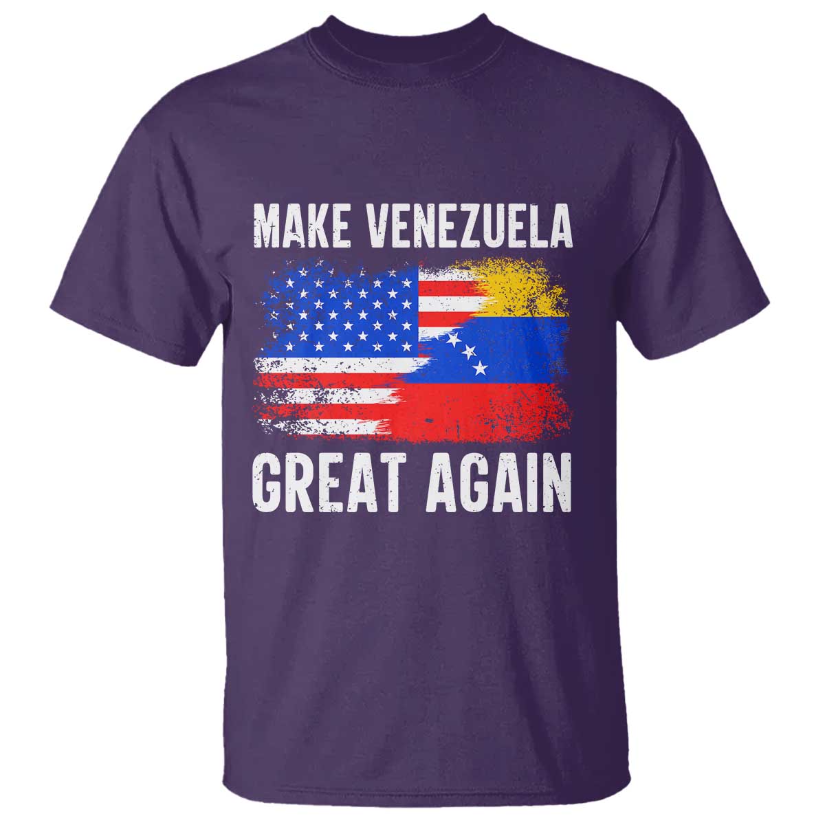 Make Venezuela Great Again T Shirt Political Gift TS12 Purple Print Your Wear