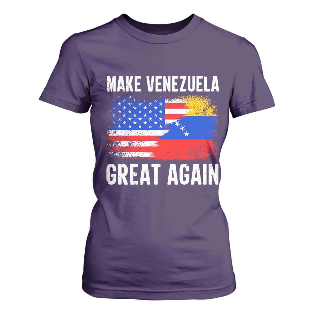 Make Venezuela Great Again T Shirt For Women Political Gift TS12 Purple Print Your Wear