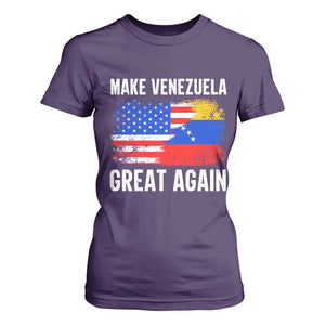 Make Venezuela Great Again T Shirt For Women Political Gift TS12 Purple Print Your Wear