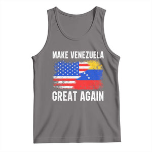 Make Venezuela Great Again Tank Top Political Gift TS12 Deep Heather Print Your Wear
