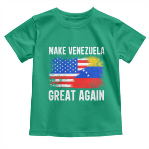 Make Venezuela Great Again Toddler T Shirt Political Gift TS12 Irish Green Print Your Wear