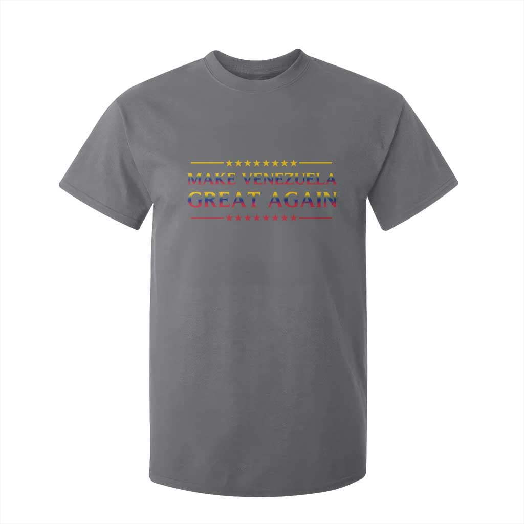 International Venezuela Gifts T Shirt For Kid Make Venezuela Great Again TS12 Charcoal Print Your Wear